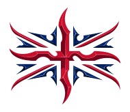 Union Jack British Flag Tribal Style' Sticker